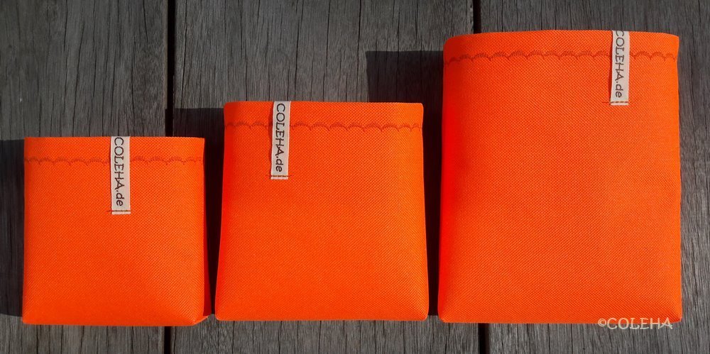 Taschentaschen Neon-Orange
